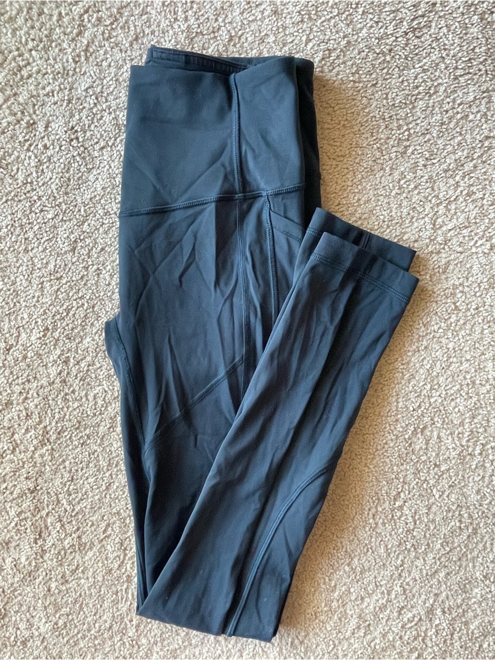 Lululemon Women's High-Rise Performance Leggings Dark Navy Women Size 6 Yoga